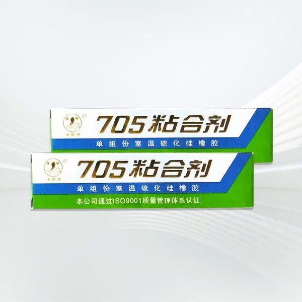 Que faut-il noter lors de l'utilisation de la colle 705 ?